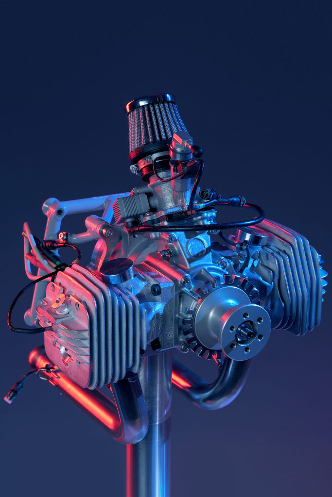 Hirth Engines GmbH 4201 - Air-Cooled Two-Stroke Engine With 13.6HP
