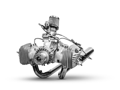 Hirth 4201 air-cooled two-stroke inline engine with EFI for tactical UAVs