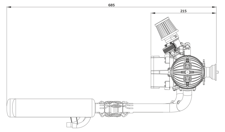 Hirth Engines GmbH 4202 - Lightweight Heavy Fuel Two-Stroke Engine